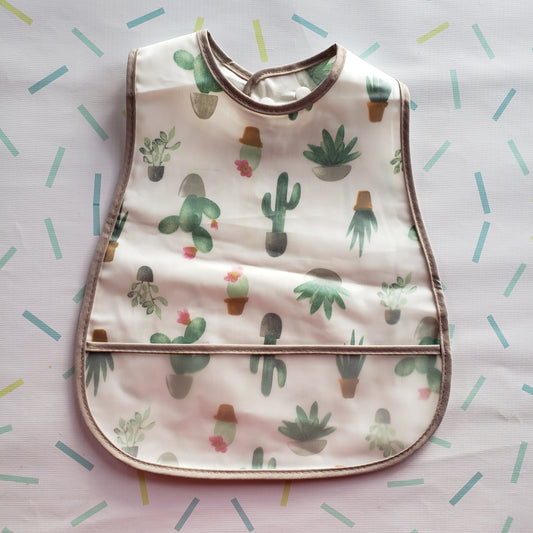 Babero impermeable cactus